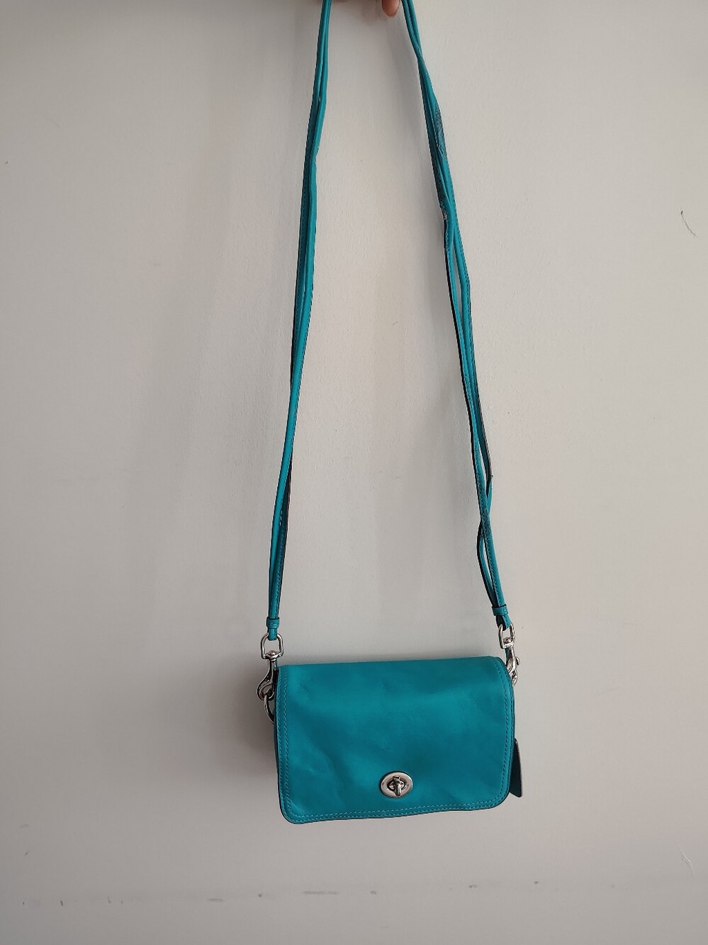 Coach Turquoise Crossbody Bag - Women (Vintage)